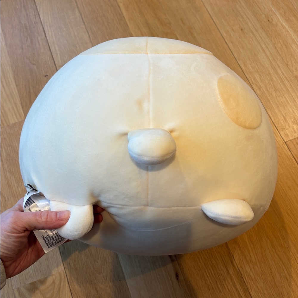 San-X Sumikko Gurashi Neko Super Mochi Daifuku Cushion Plush - Picture 6 of 10